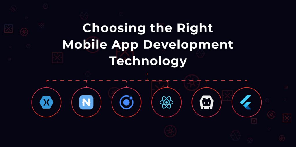 The process of choosing the right mobile app development technology