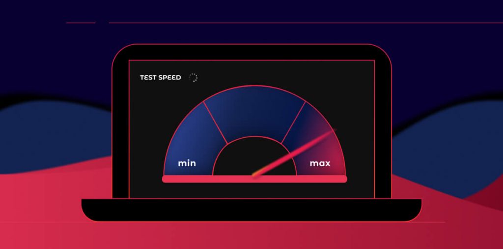 Conceptual image representing website speed