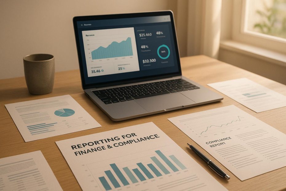 Reporting for Finance & Compliance Teams