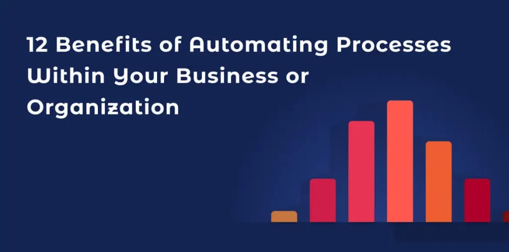 Graph showing productivity increase due to automation